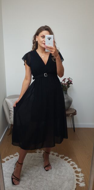Sukienka Valentina gładka 01