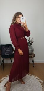 Sukienka plisowana Nelly 01