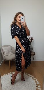 Sukienka Rebeka krótki rękaw 3.7