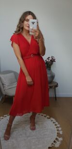 Sukienka Valentina gładka 03
